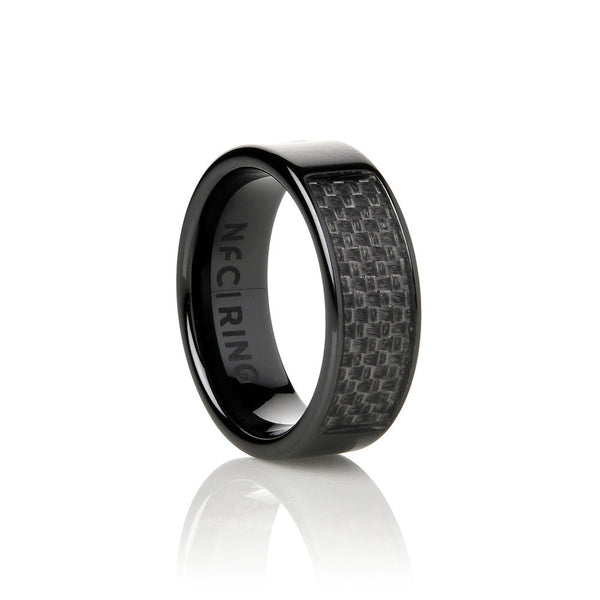 NFC Smart Ring For Men Multifunctional Titanium Steel Waterproof
