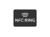 NFC Ring NTAG216 Sticker - Dark Grey